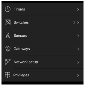 Network privileges